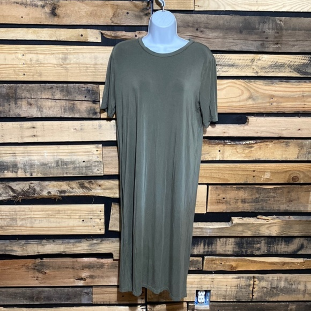 Sonnet James A Play Dress In Olive Green‎ Size Small